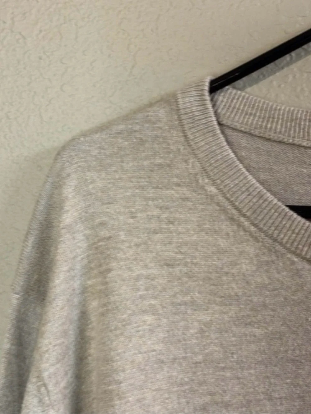 New St. John's Bay Sweater Men’s Tan Crew Neck Classic Knit Super Soft Size XL